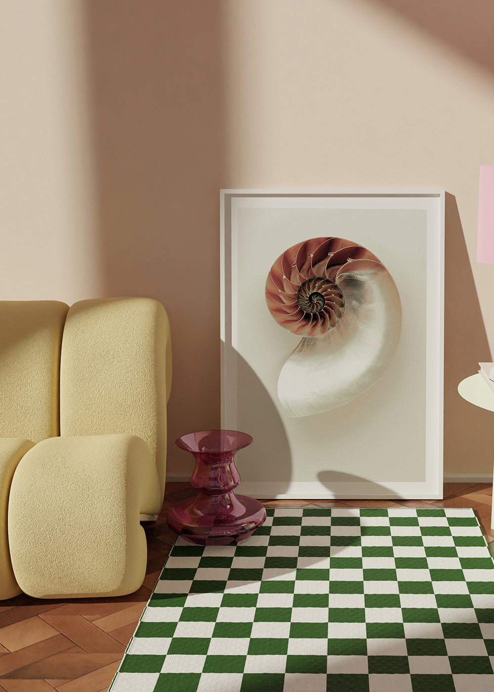 Fotografia de nautilus em espiral