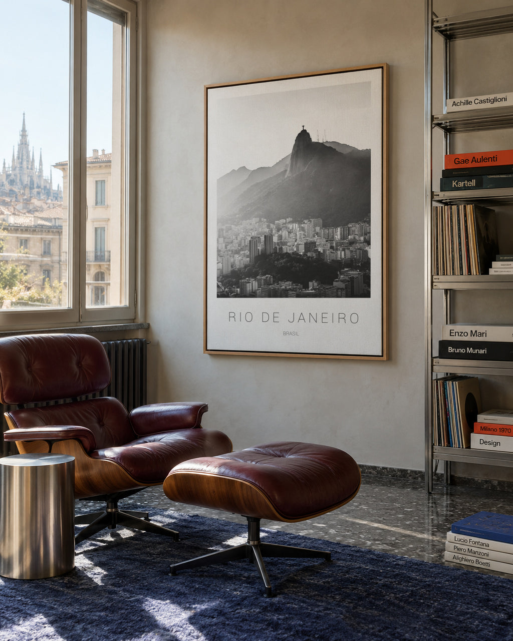 Rio de Janeiro - Framed canvas in an interior