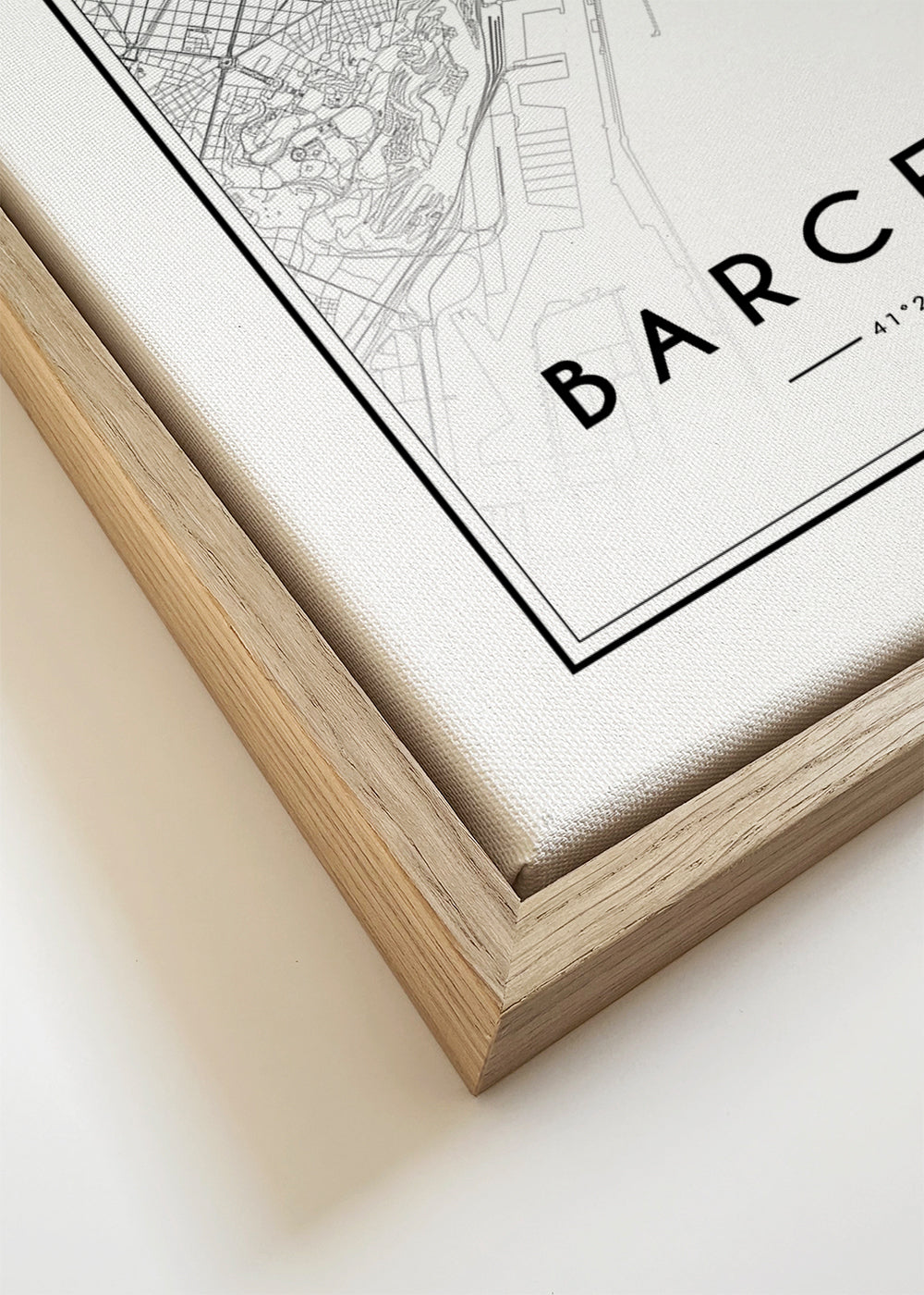 Barcelona map