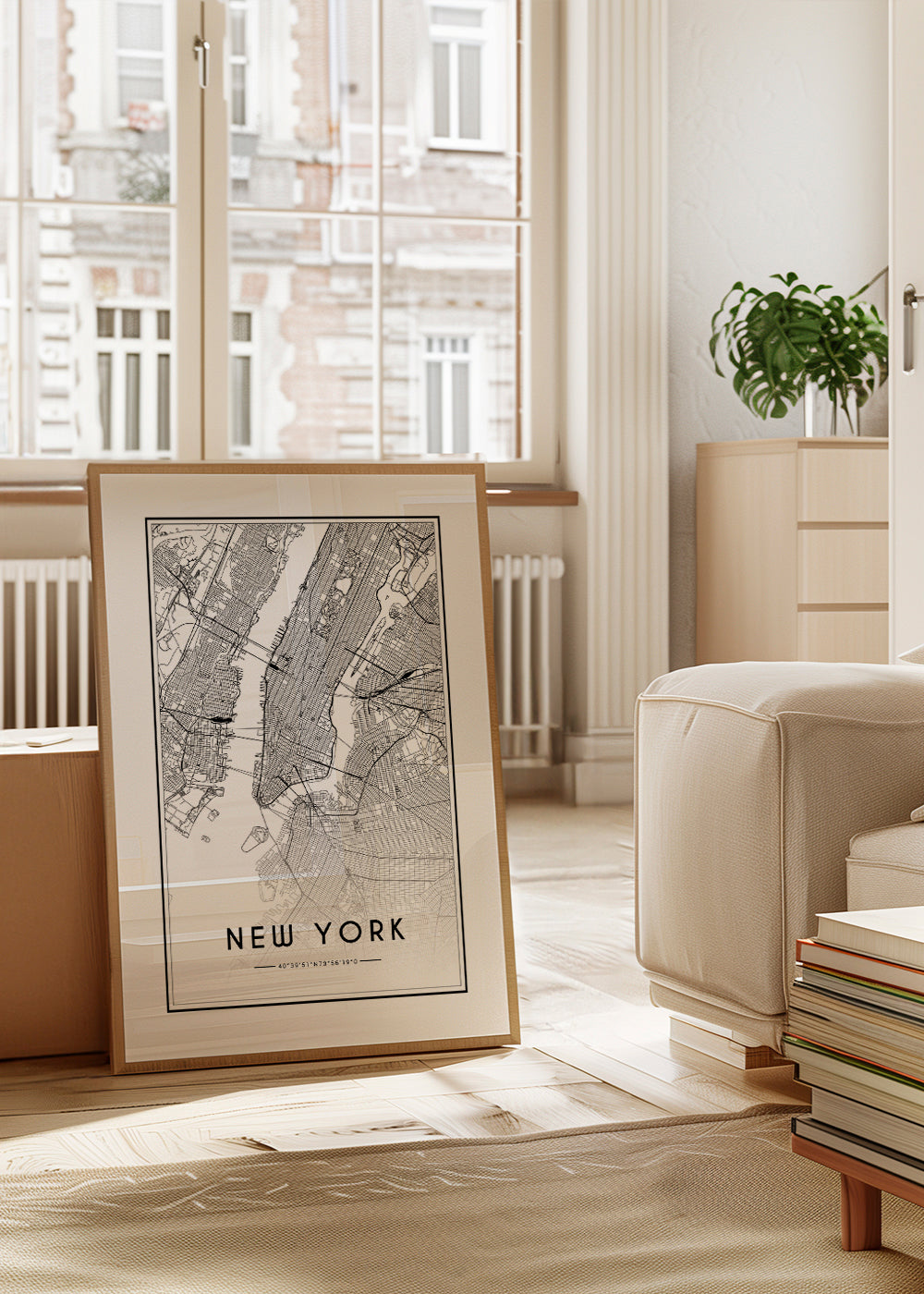 New York map
