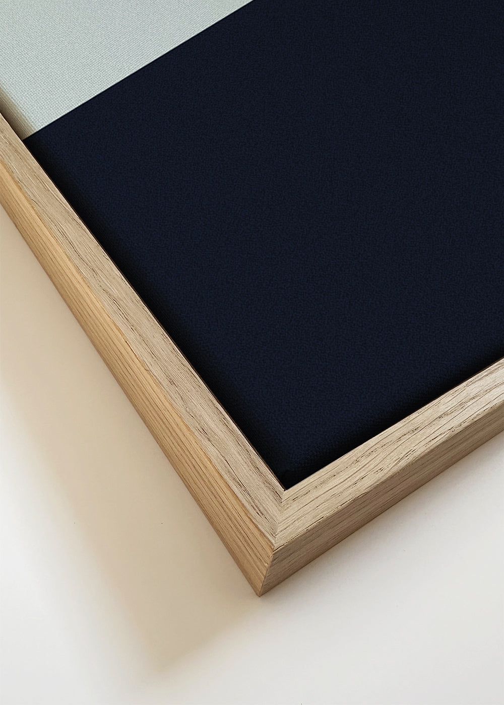 Quadro minimalista com figura fumante