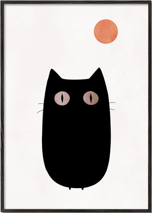 Gato minimalista