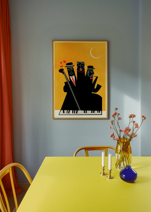 Ilustração jazz