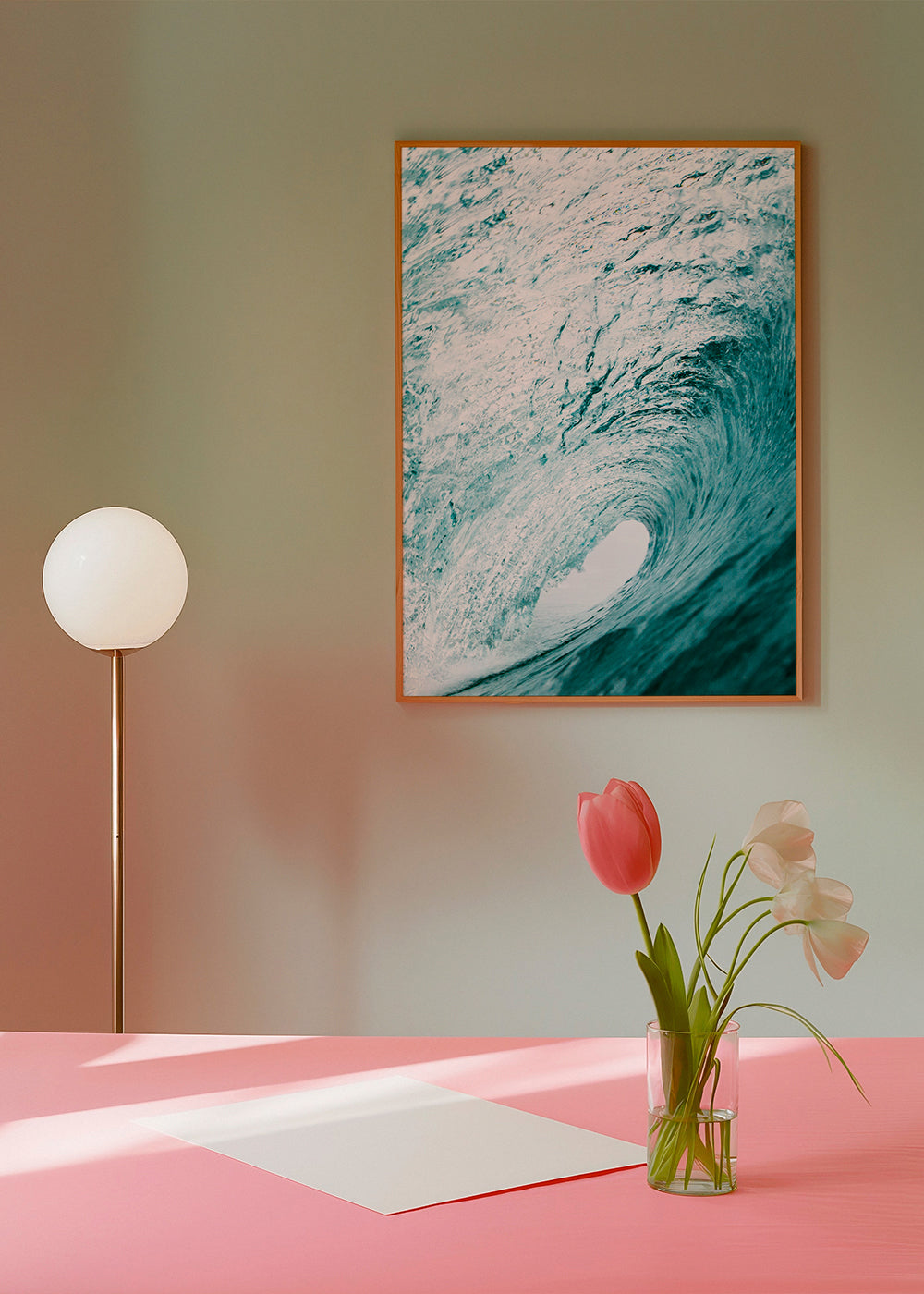 Big ocean wave