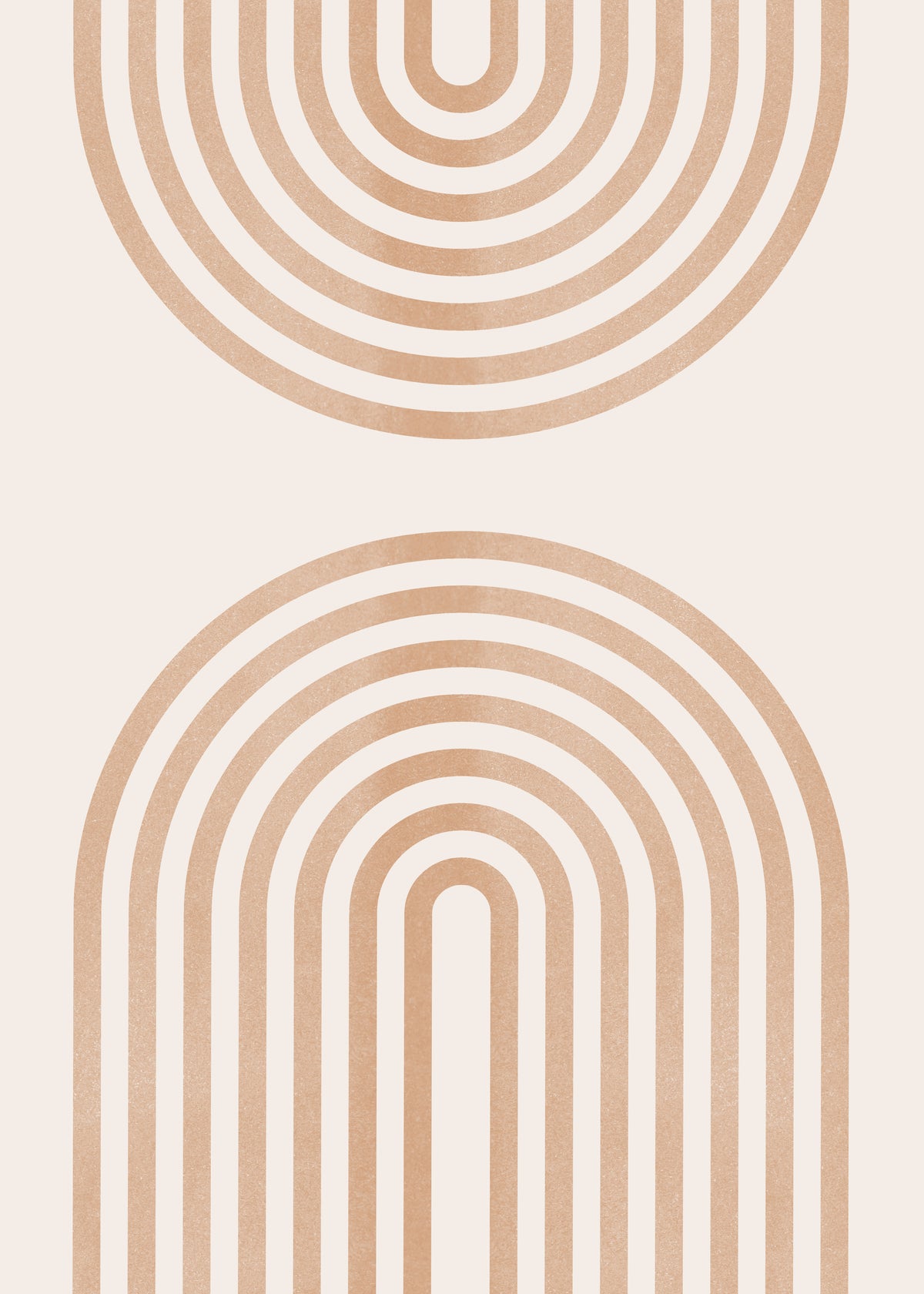 Two Peach Arches - Unframed art print