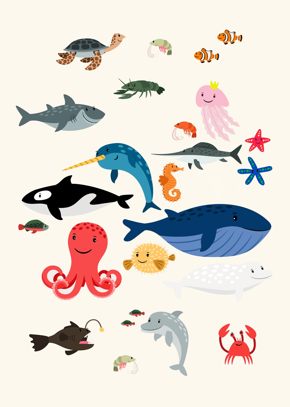 Ocean Wonderland - Unframed art print