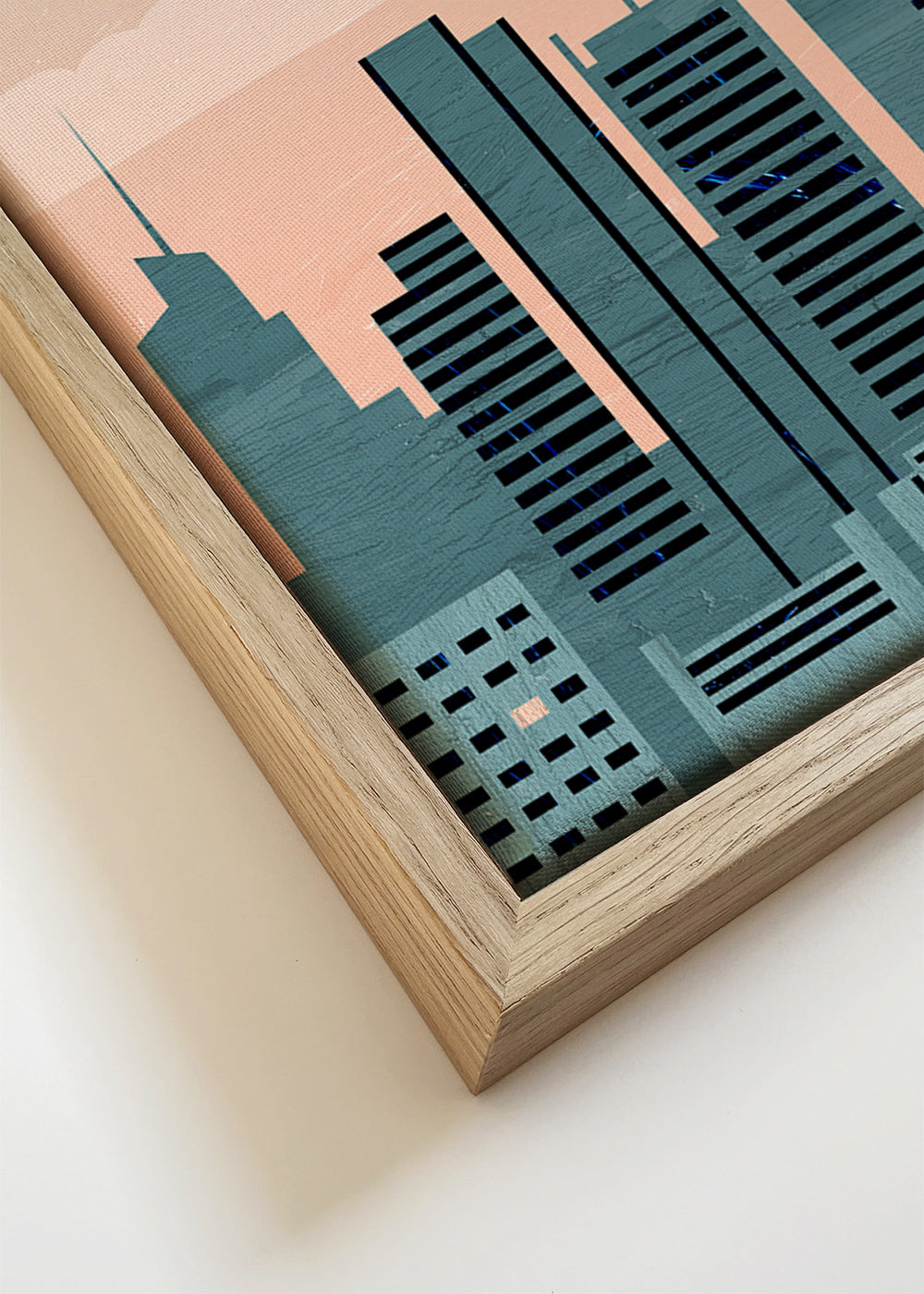 Poster de viagem New York skyline ilustrado