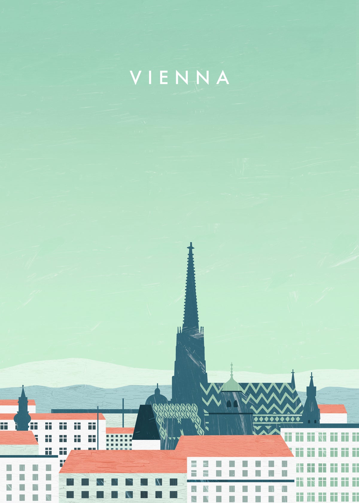 Vienna - Unframed art print