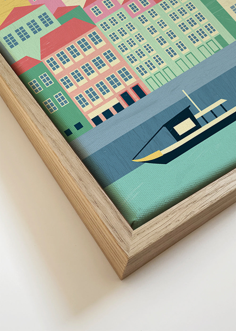 Poster de viagem Porto ilustrado
