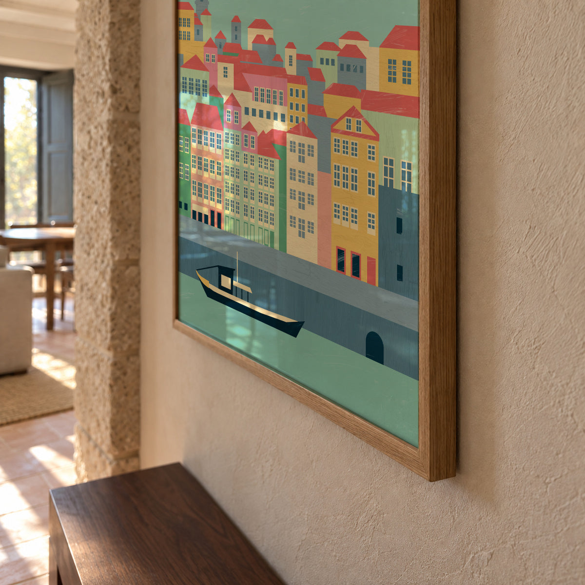 Porto - Framed poster detail