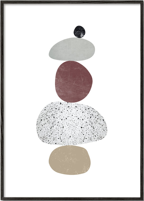 Design relaxante de pedras empilhadas
