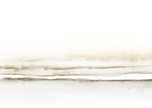 Paisagem aquarela minimalista