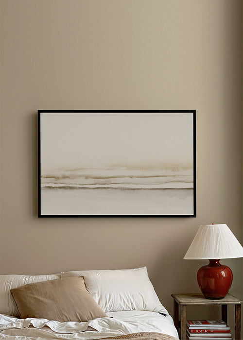Paisagem aquarela minimalista