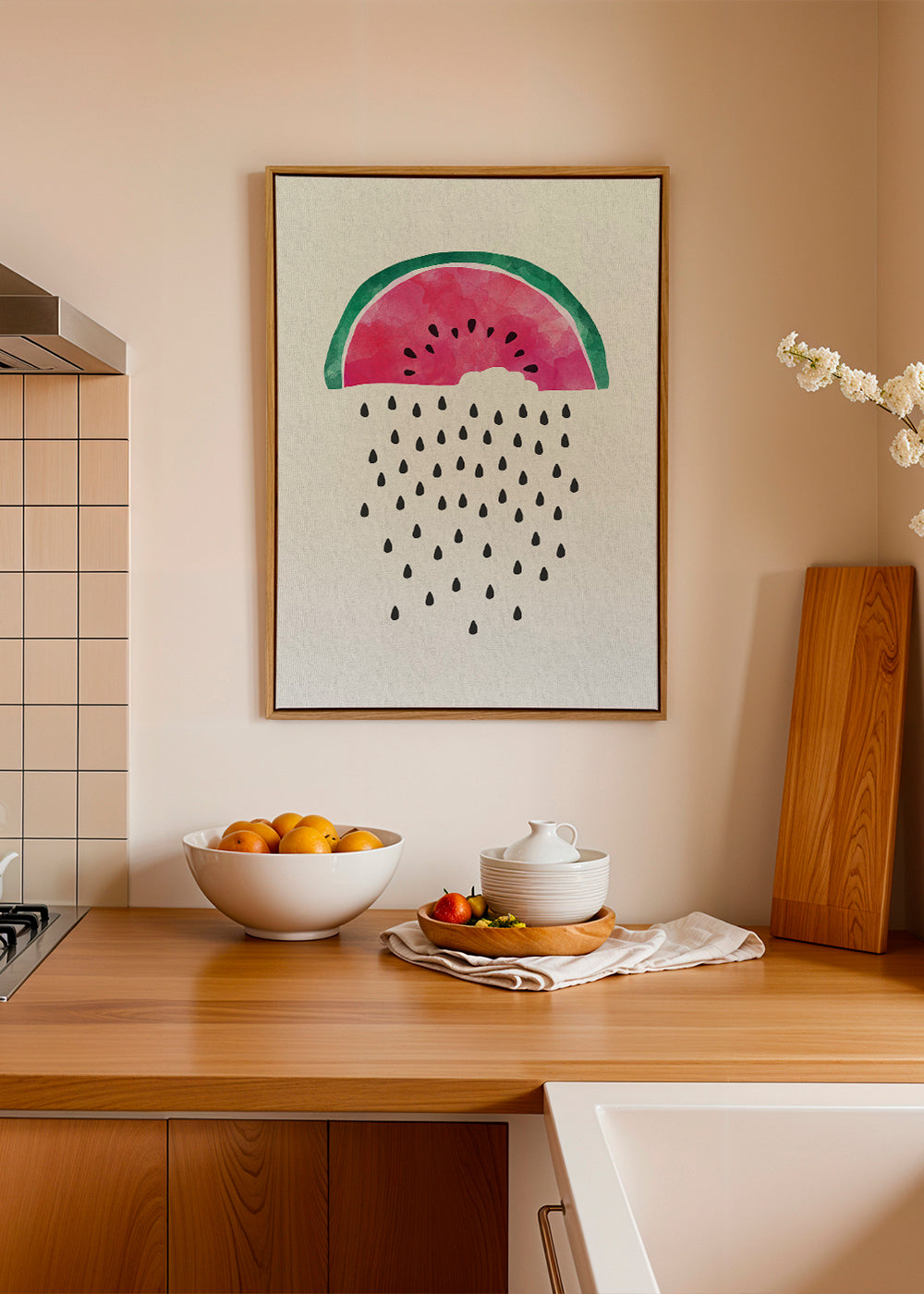 Watermelon rain