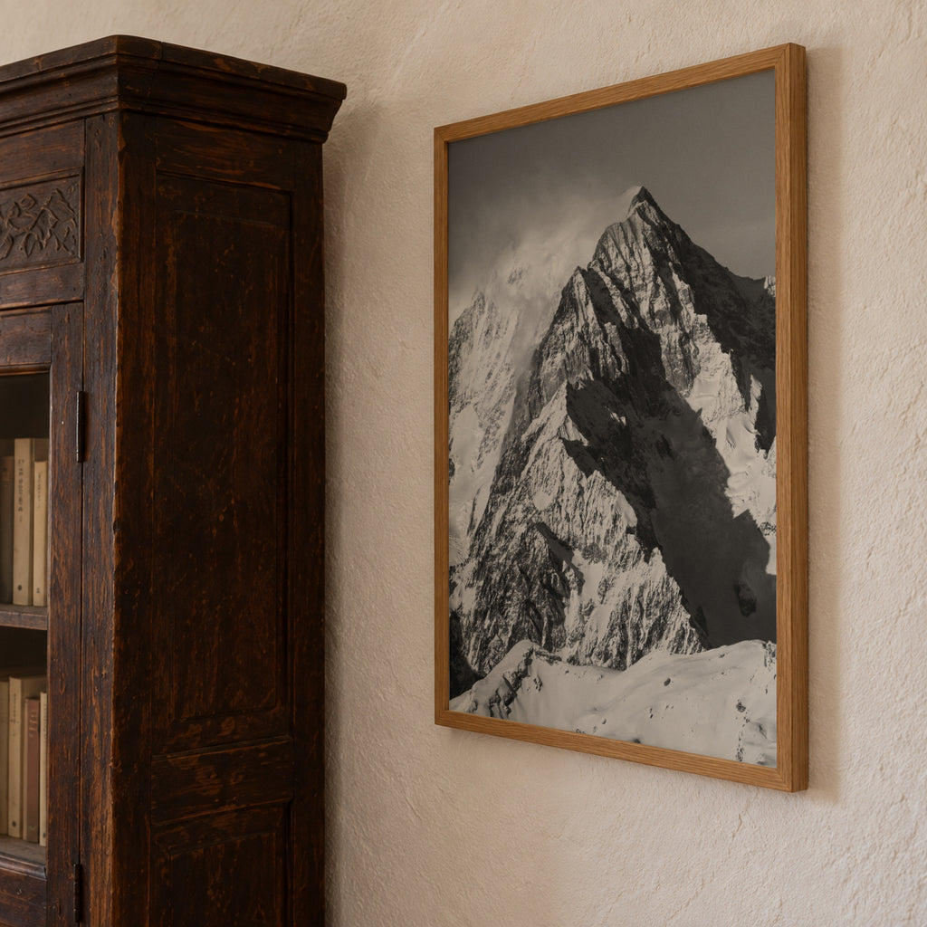 Mont Blanc 2 - Framed poster detail