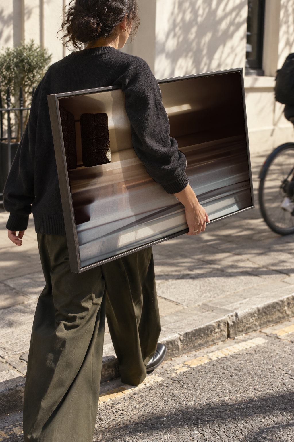 Tuscan - Framed canvas in an interior