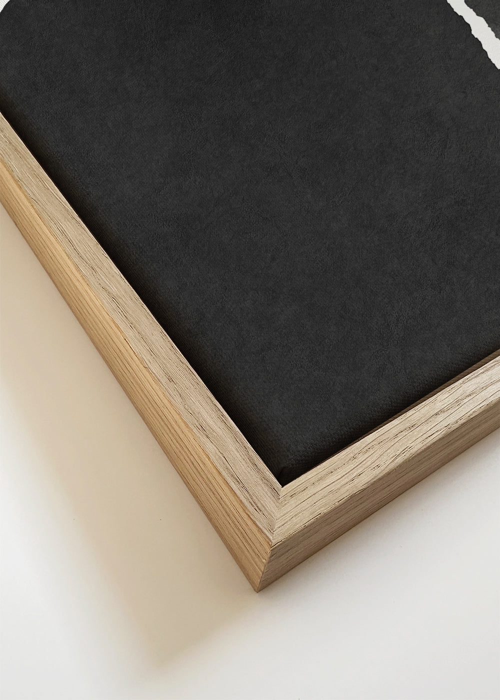 Arte em preto e branco minimal com manchas de tinta