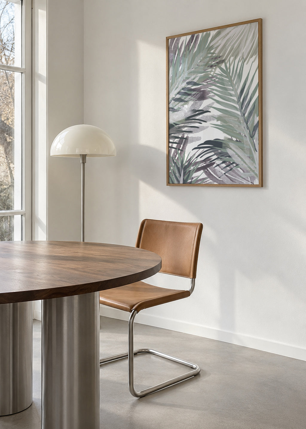 Palm - Framed poster in an interior