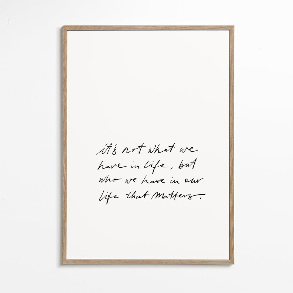Matters