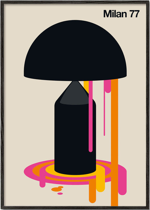 Ilustração geométrica Milan 77