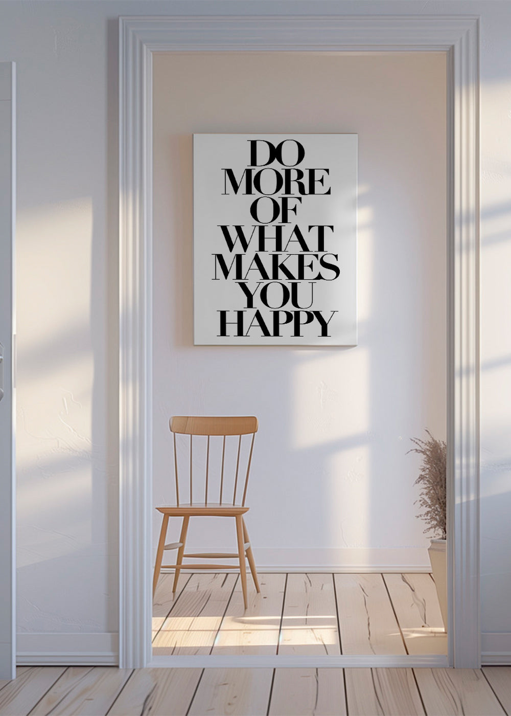 Arte preto e branco tipografia motivacional