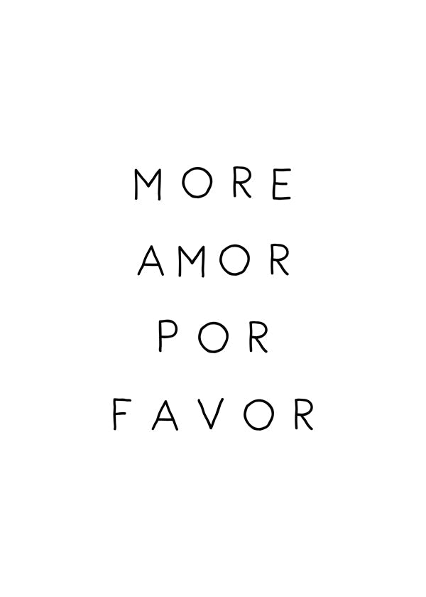 Quadro preto e branco com frase tipográfica central