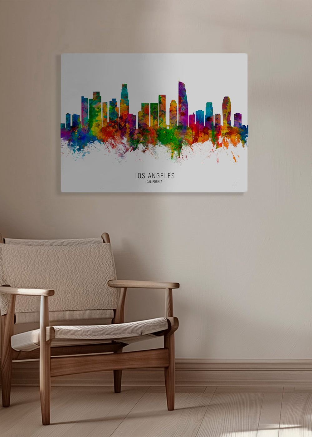 Los Angeles Skyline multicolor