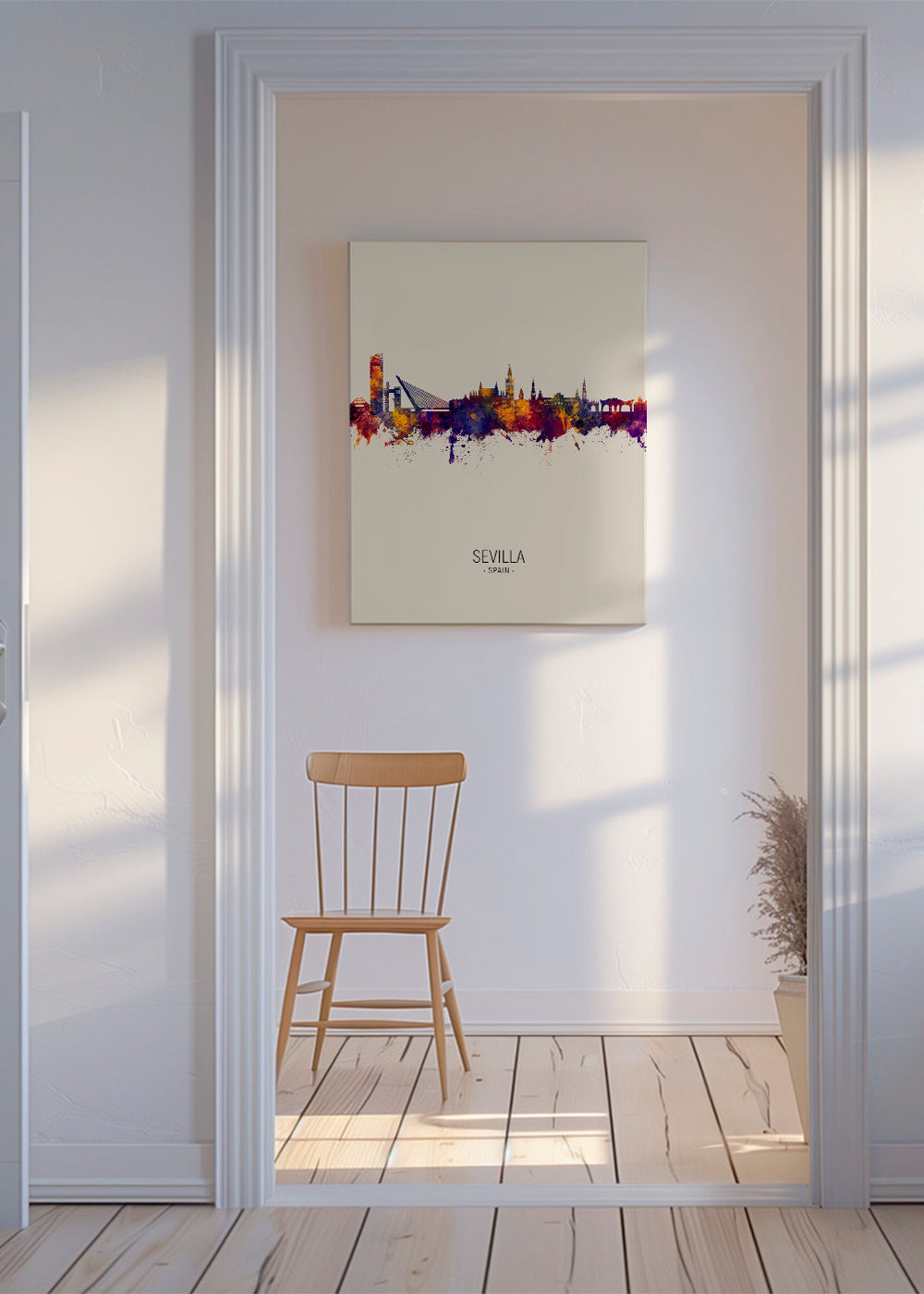 Sevilla Skyline en beige