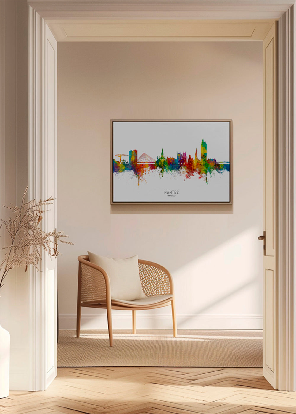 Nantes Skyline multicolor