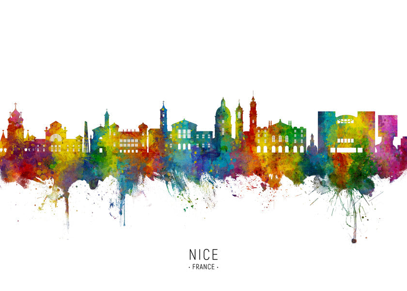 Nice Skyline multicolor