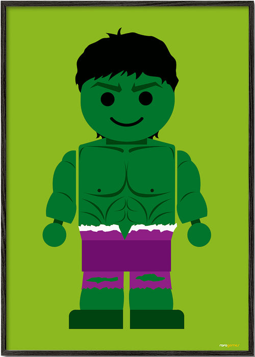 Lámina infantil Hulk brinquedo