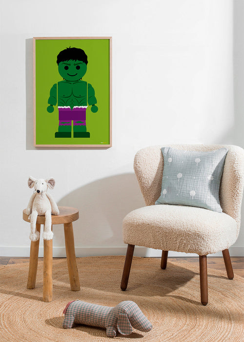 Lámina infantil Hulk brinquedo