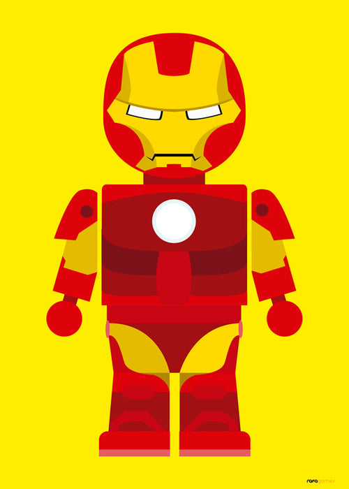 Lámina infantil Ironman brinquedo