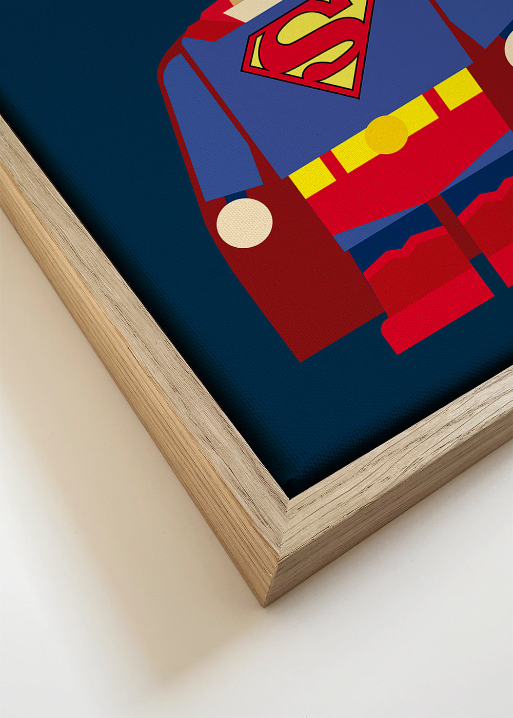 Ilustração super-herói brinquedo