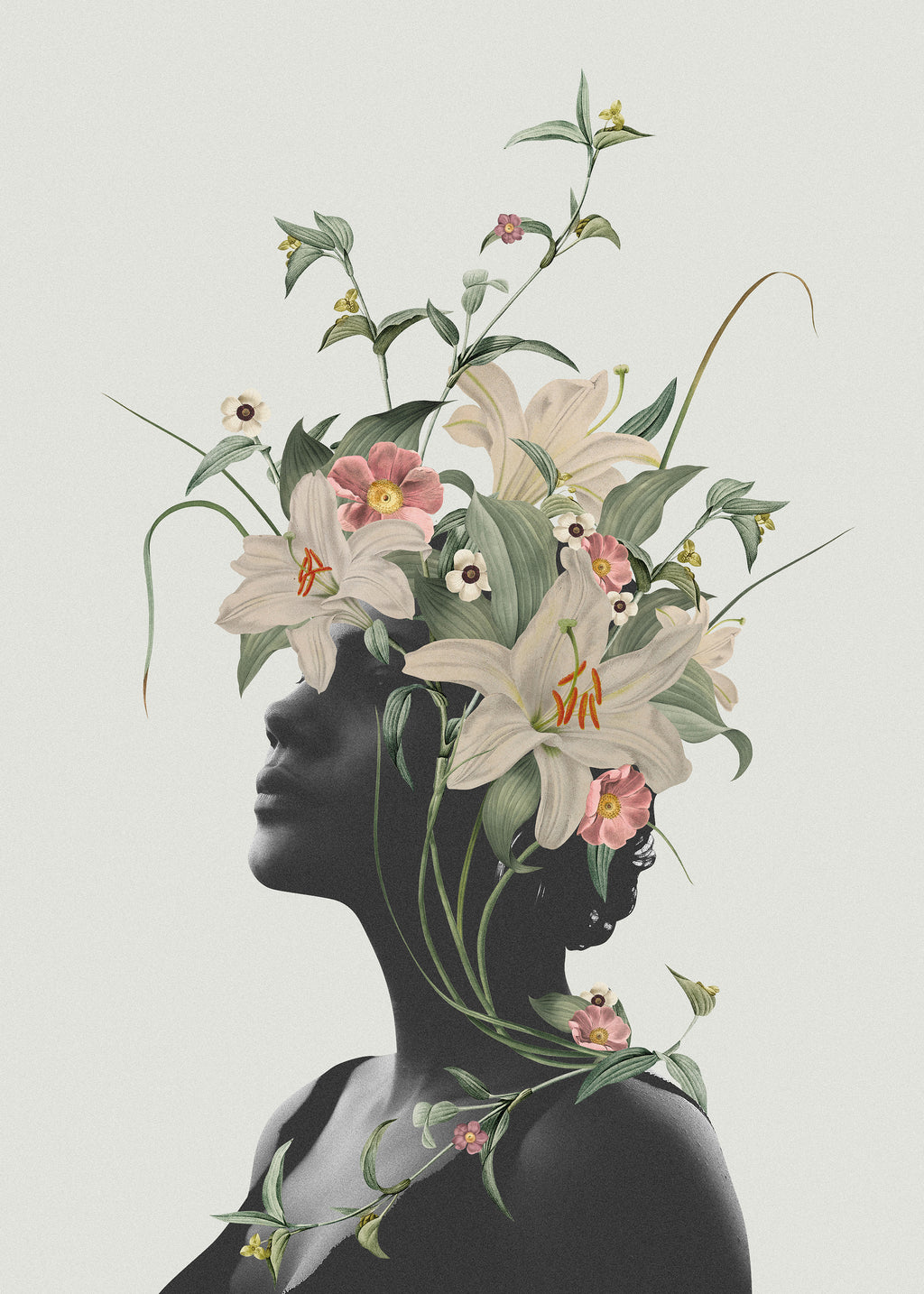 Lily flower - Unframed art print