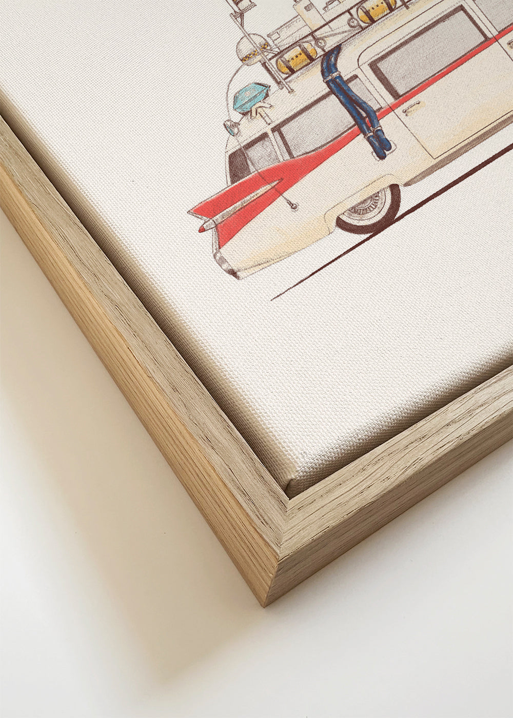 Carro vintage ilustrado