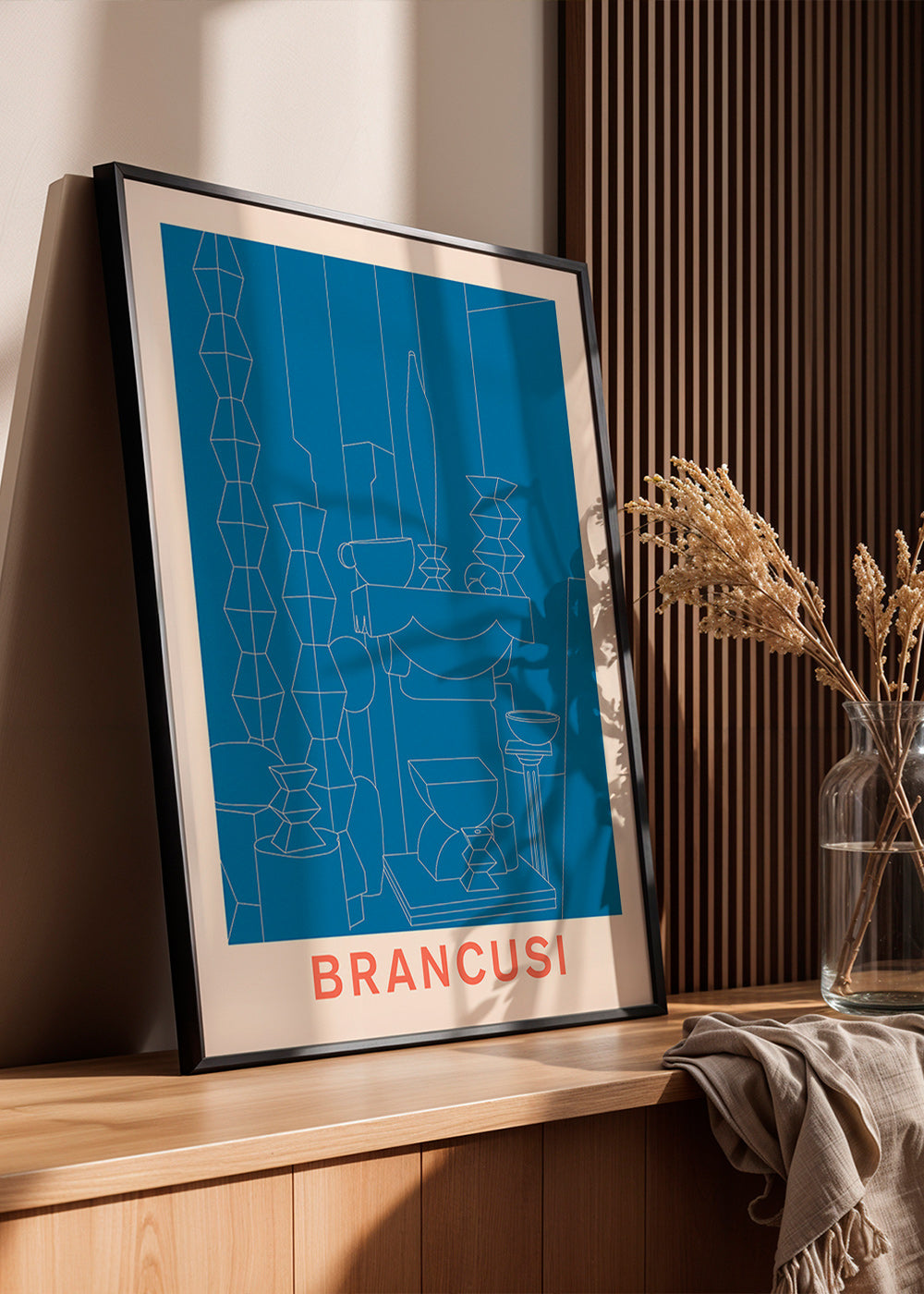 Ilustração geométrica Brancusi