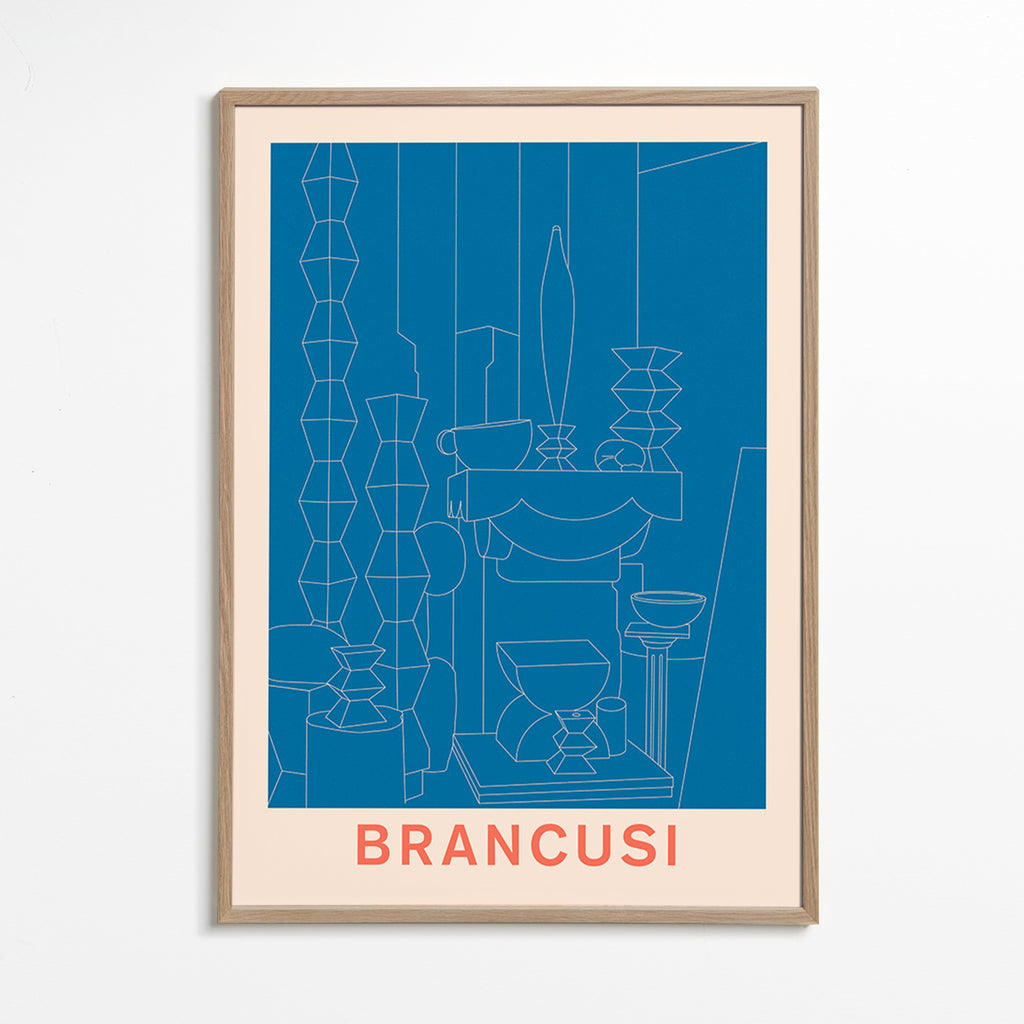 Ilustração geométrica Brancusi