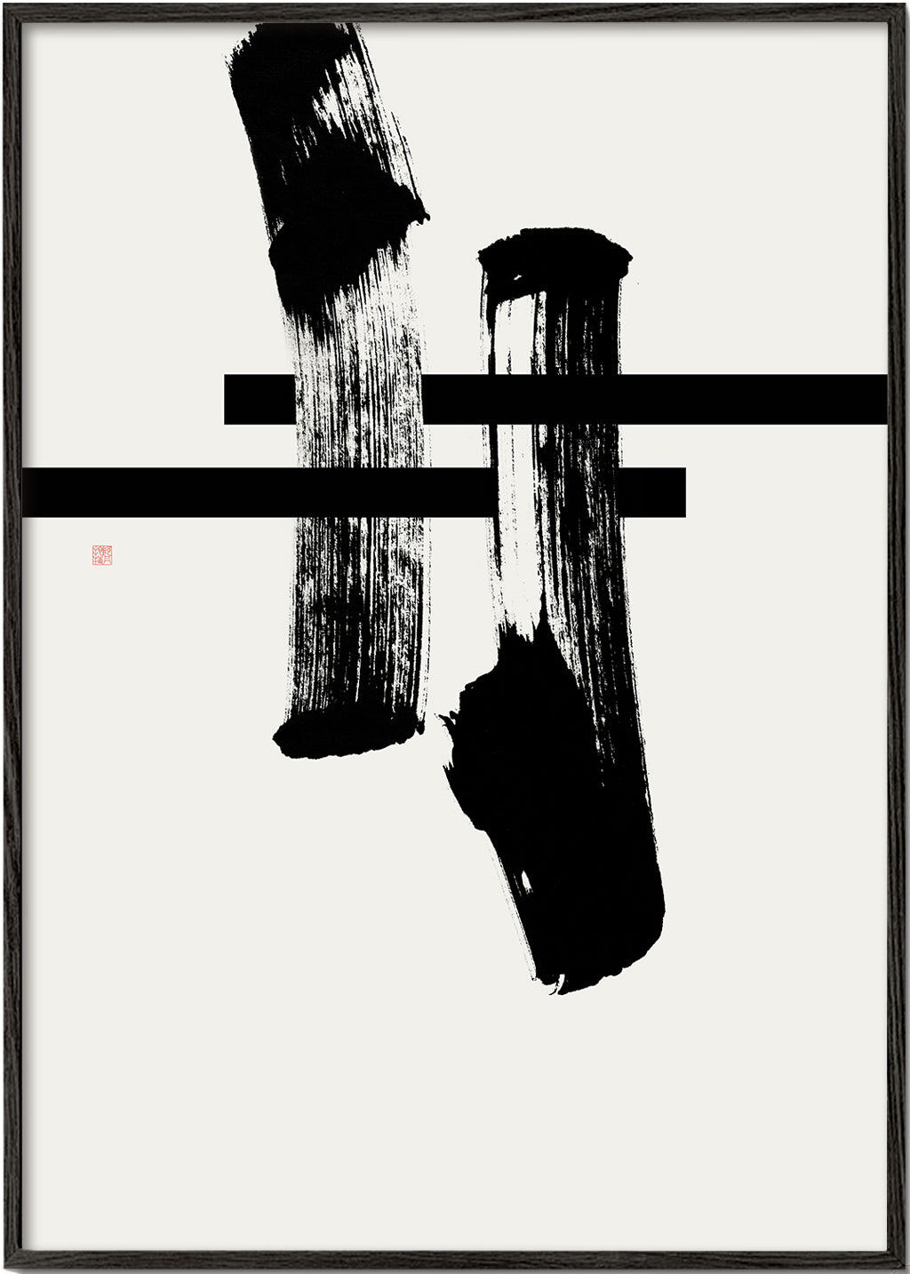 Gesto de tinta minimalista