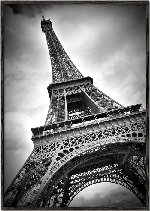 Quadro de cidade Torre Eiffel em perspectiva