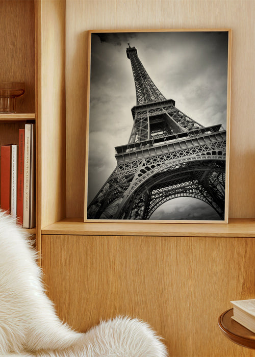 Quadro de cidade Torre Eiffel em perspectiva