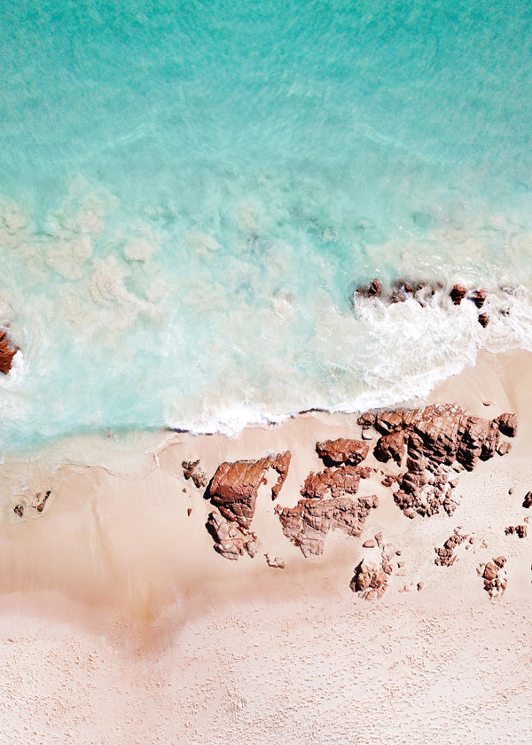 Fotografia aérea de praia