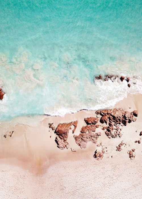 Fotografia aérea de praia