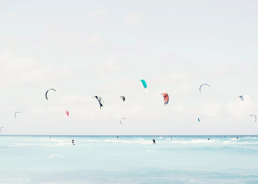 Kite Surfing - Unframed art print