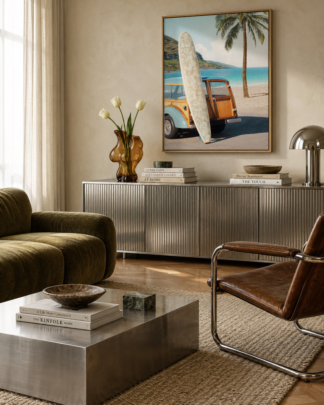 Pura Vida - Framed canvas in an interior
