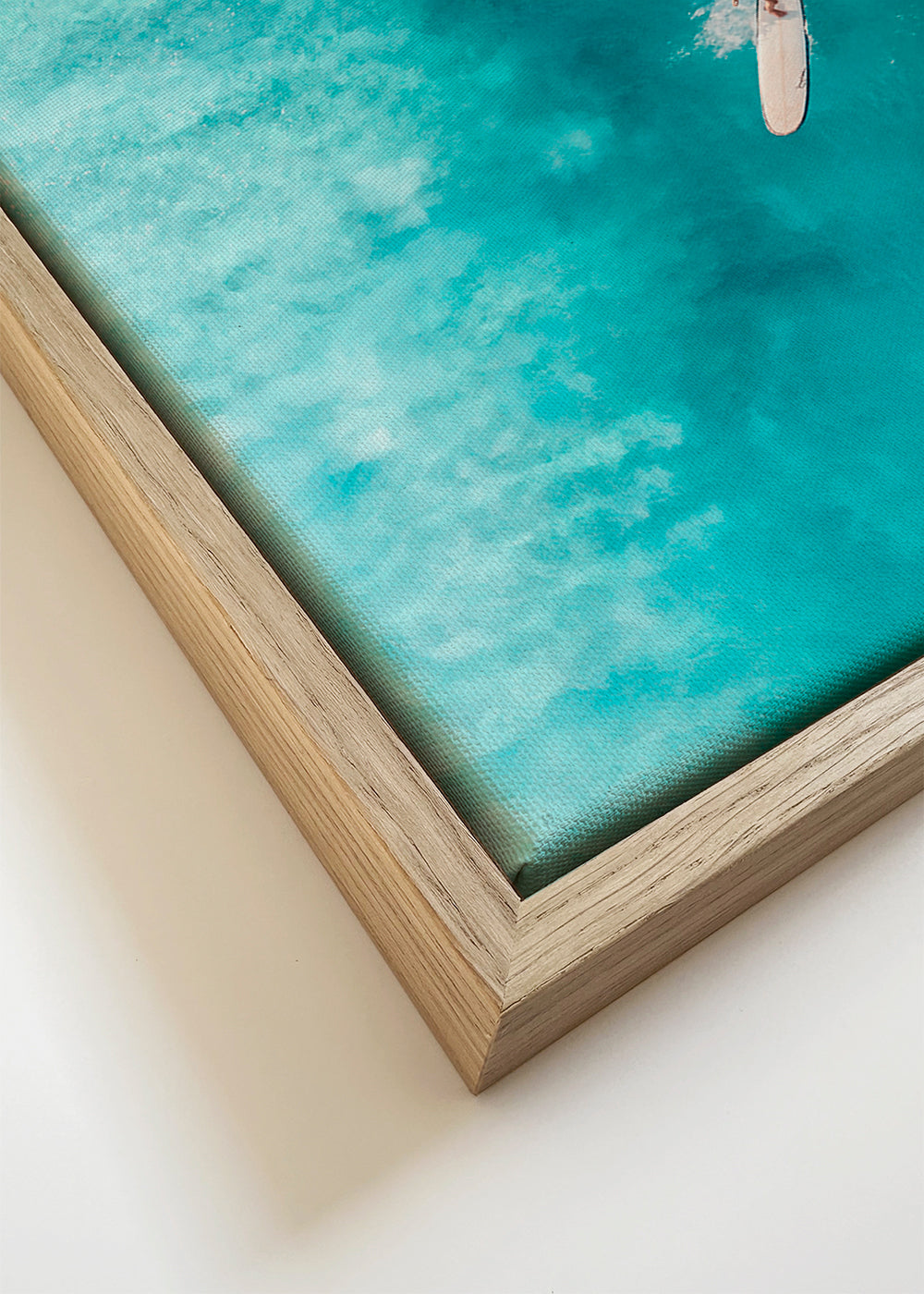 Arte desportiva: surf visto do ar