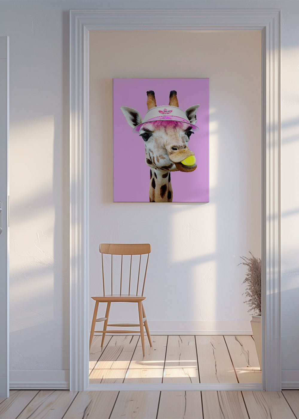 Tennis Giraffe