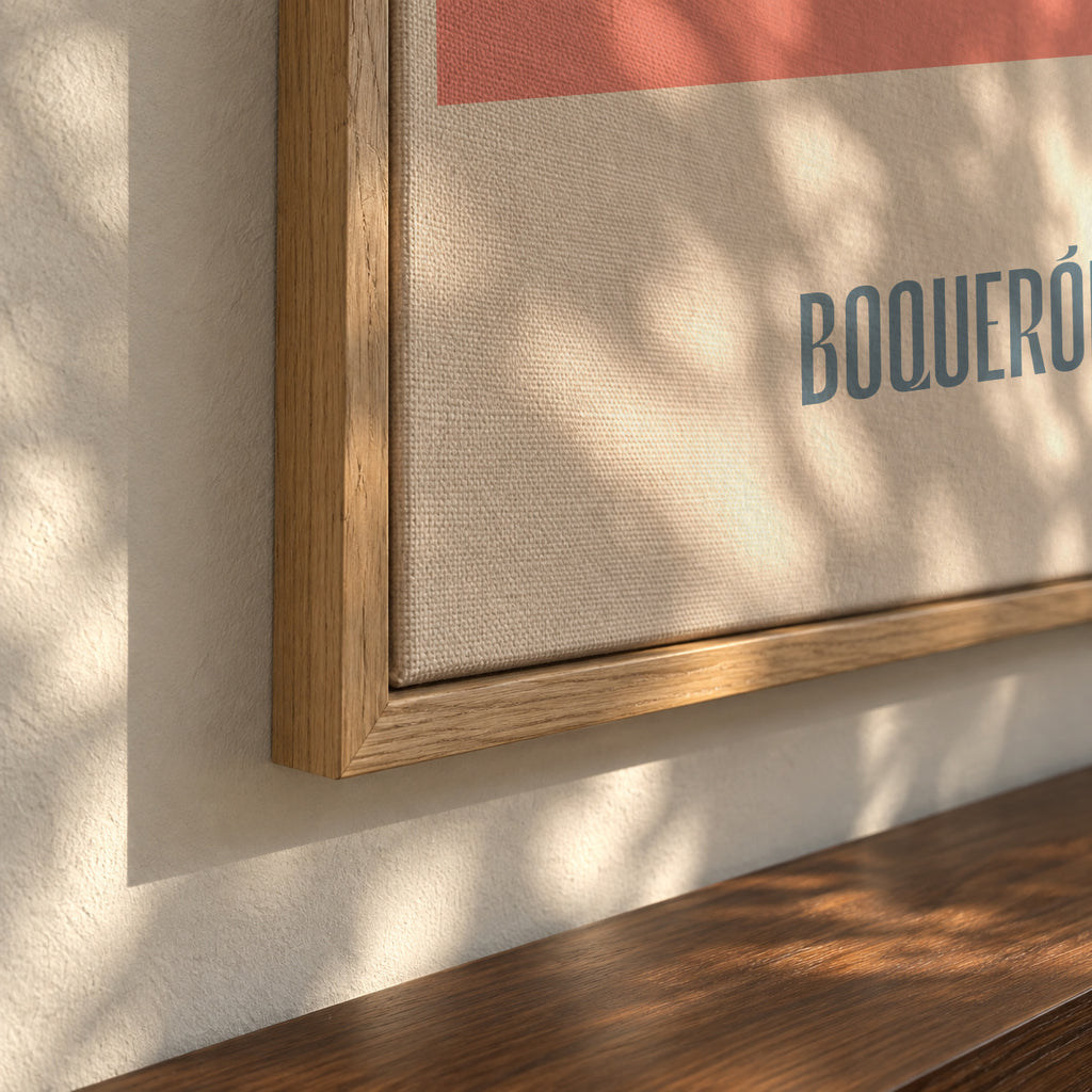 Boquerón frito - Framed canvas detail