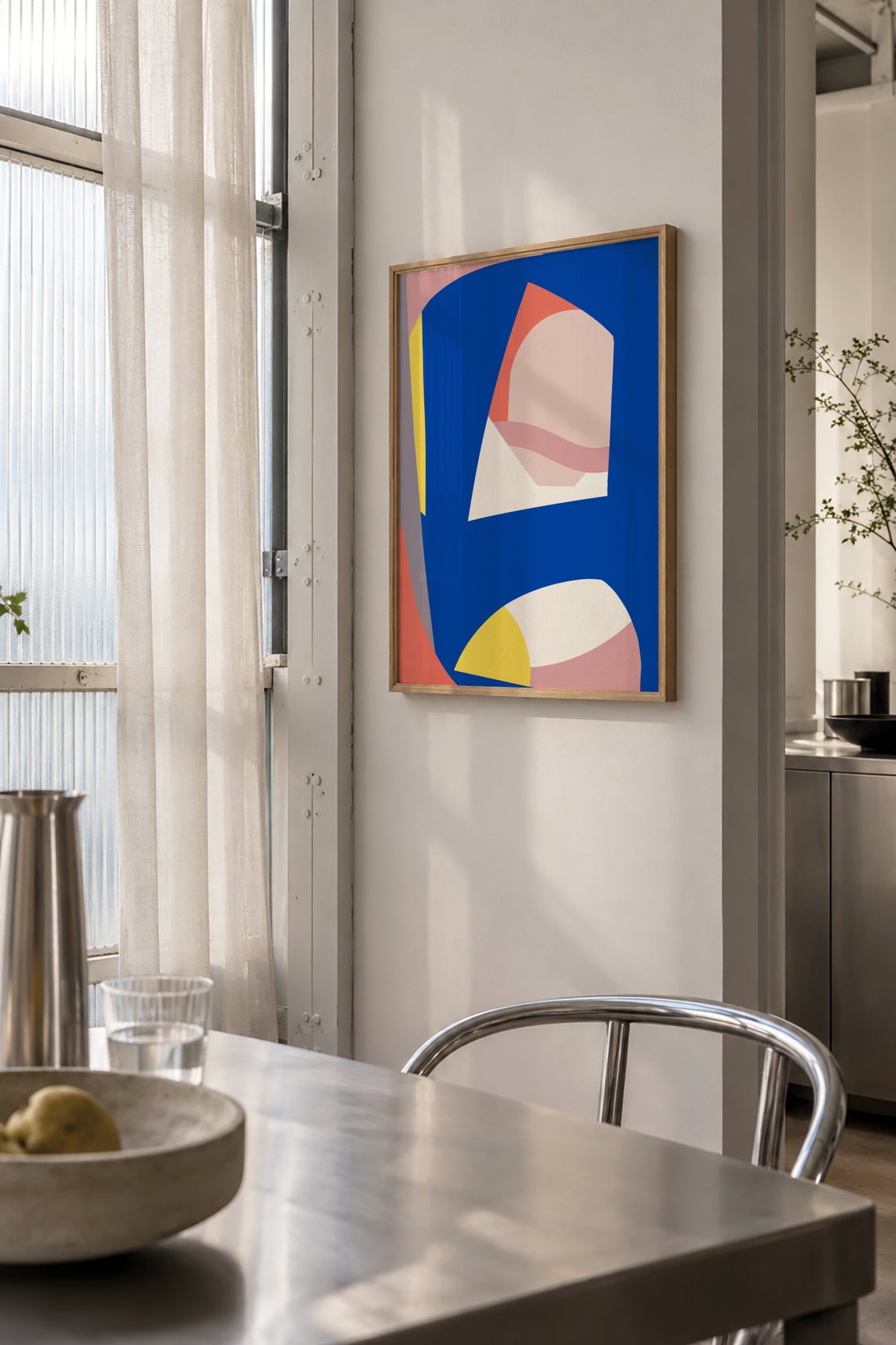 Modernist - Framed poster in an interior