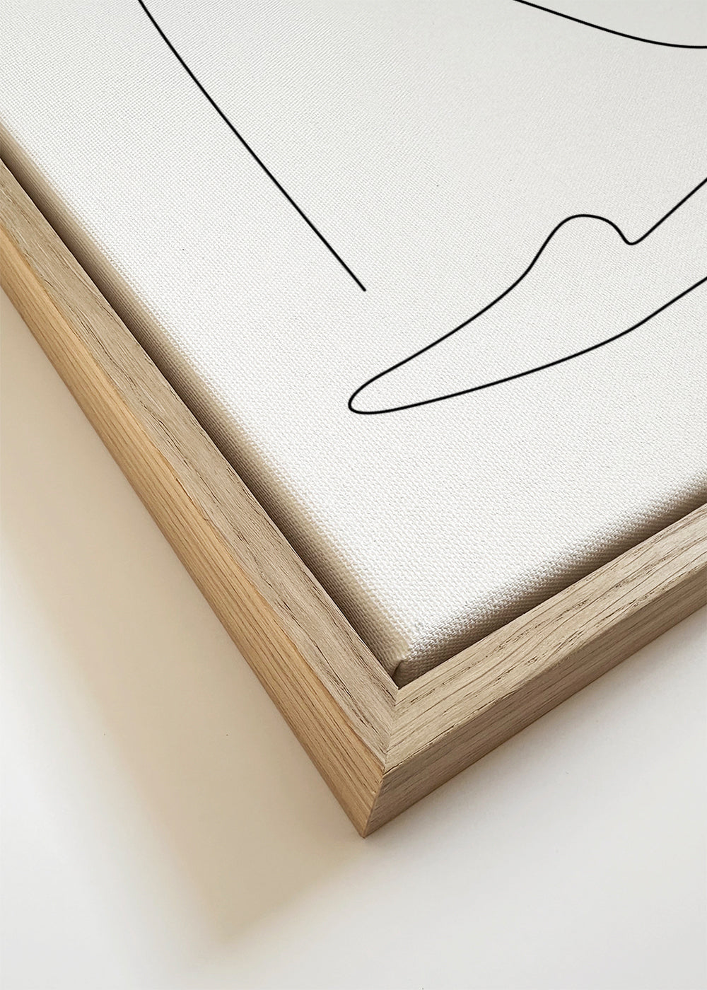 Ilustração de figura minimalista em linha